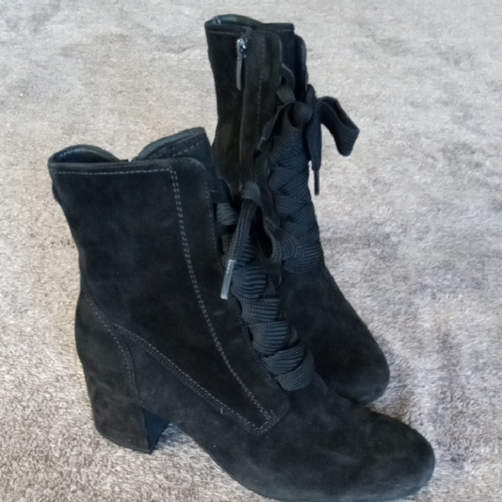 Paul Green Tracy laced heeled boots